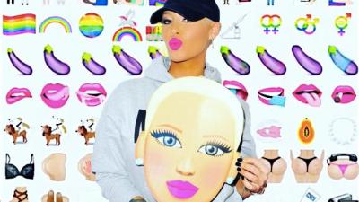 Amber Rose Has Emojis Now And They’re Controversial To Say The Least