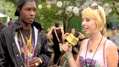 WATCH: Girl With ‘Definite Weird Vibe’ Attempts To Interview A$AP Rocky