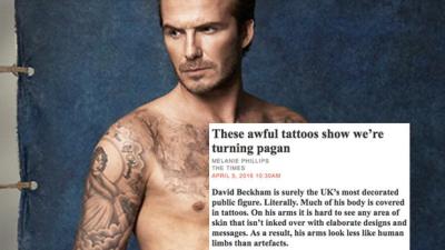 The Oz Links Rise Of Tattoos To Decline Of Christianity, Are Dead Serious
