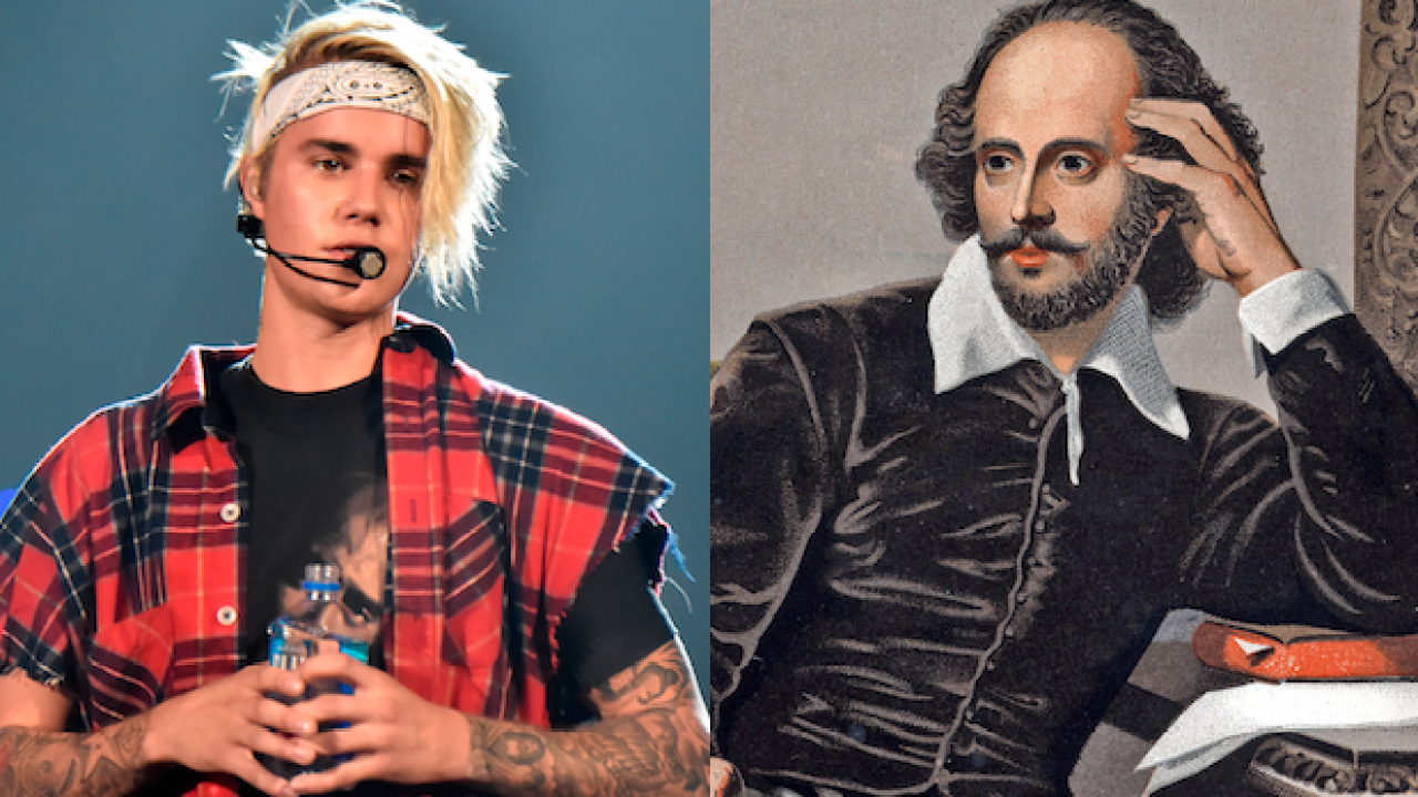 Study Shows U25s Can Pick Out More Bieber Lyrics Than Shakespeare Lines
