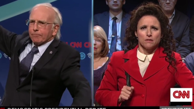 WATCH: Elaine Benes Has No Time For Bernie Sanders’ Yada Yada On ‘SNL’