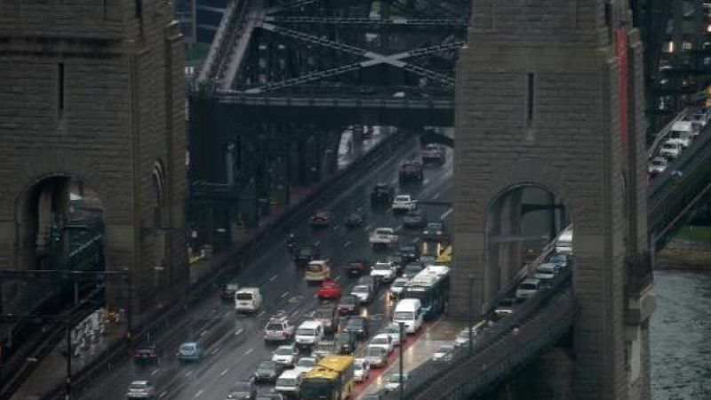 There Was A Traffic-Stopping Biff On The Sydney Harbour Bridge Last Night