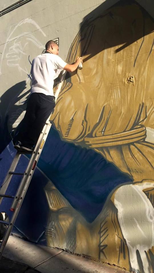 SYD’s Yeezy Mural Is Being Repainted RN & Oh God It’s Of Kyle Sandilands