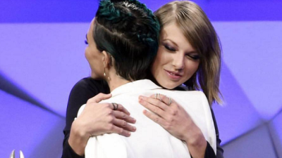 WATCH: T-Swift Surprises Ruby Rose With Gong For Work Against Homophobia