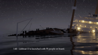 Terminally Board? Here, Watch The Titanic Sink ‘Live’ For 2hrs 40mins