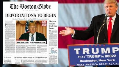 Trump Chucked A Tanty At Boston Globe’s ‘Worthless’ Satirical Front Page