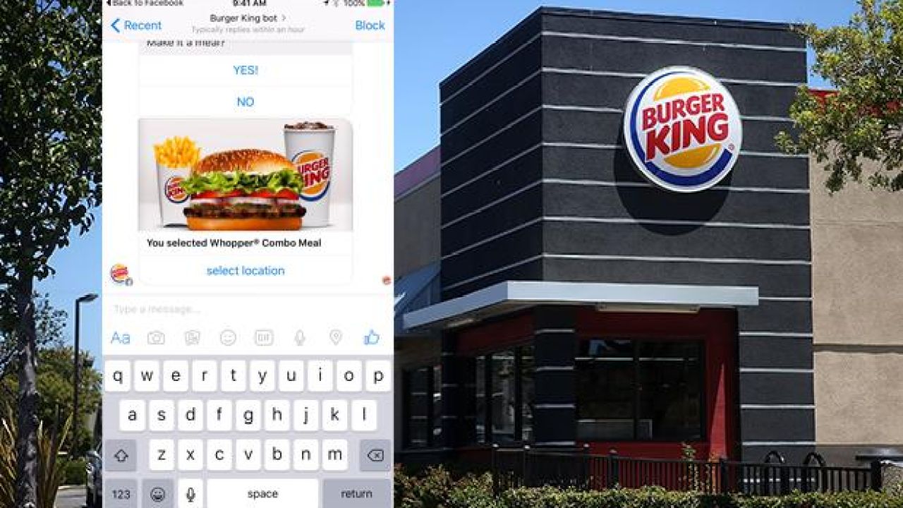 Burger King In The US Reveals Facebook Ordering Because The World Is A Bin
