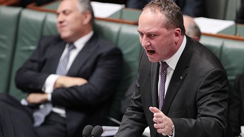 Barnaby Joyce Fully Flips It, Would Not Stop Saying ‘Carp’ In QT Today