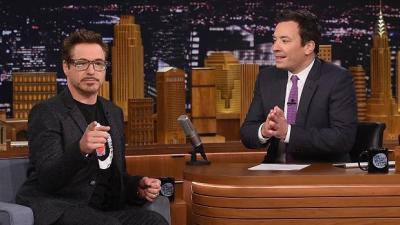 WATCH: Robert Downey Jr Gives Fallon A Lesson In Serious Dramatic Acting