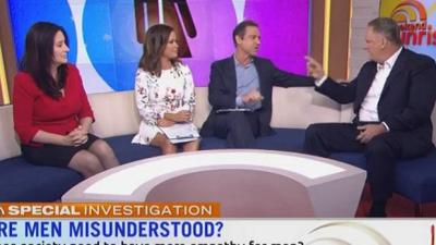 ‘Weekend Sunrise’: Middle-Aged Men Shout About Feminism, Solve Nothing