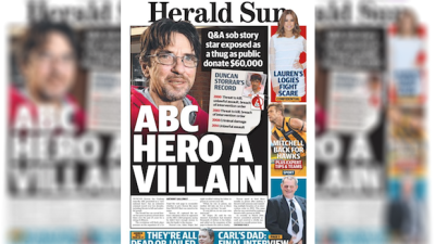 Duncan From ‘Q&A’ Finally Hits Public Enemy #1 Status On The Herald Sun