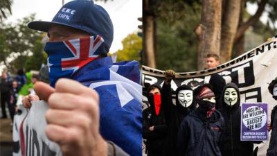 VIC Police Minister Wants All Face Masks Banned After Coburg Protest Clash