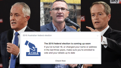 PSA: Facebook’s Right & You’ve Legit Only Got 3 Days To Enrol To Vote