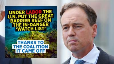 MP Greg Hunt Queefed A Tweet About Saving The Reef, Lived To Regret It