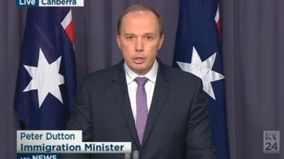 Dutton Legit Just Blamed Advocates For “Encouraging” Refugees To Self-Harm