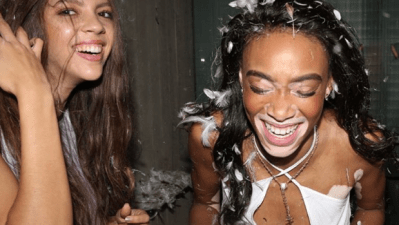 Model Winnie Harlow Flew To Oz For A Hot Person Pillow Fight At MBFWA