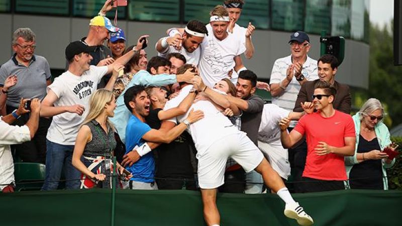 A Part-Time Coach Just Stunned Everyone To Make It To Round 2 At Wimbledon