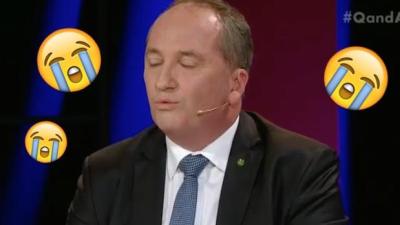 WATCH: Barnaby Joyce Cops An Absolute Pizzling On Q&A Over Mining