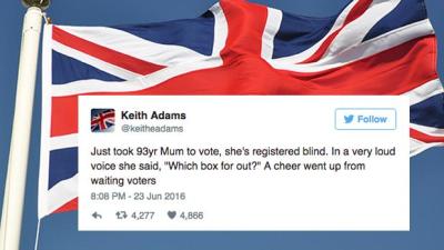 UK Twitter Memed The Absolute Hell Out Of Keith & His 93yo Blind Mum