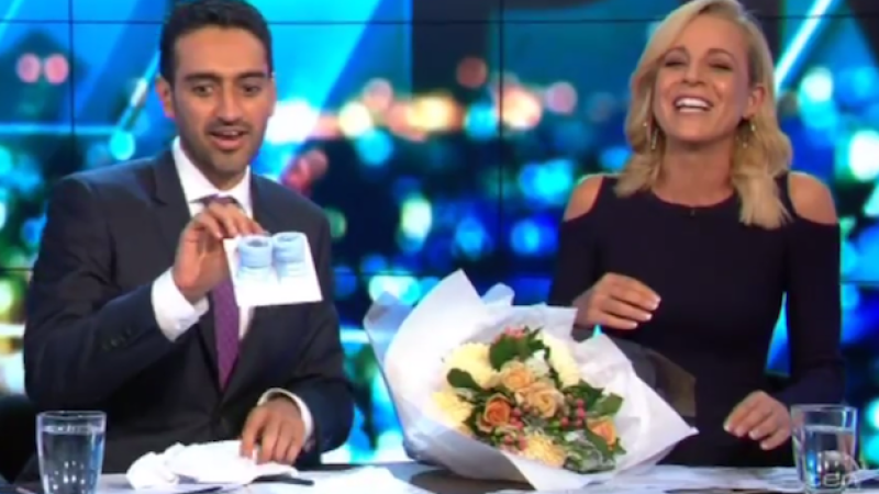 Waleed & Co. Get Carrie Bickmore Real Good, Announce ‘Pregnancy’ On-Air