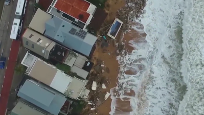 WATCH: Drone Footage Highlights Insane Damage Caused By Sydney Superstorm