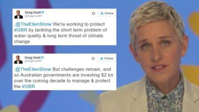 Ellen Is Befuddled By The Weird Blowback To Her Great Barrier Reef Co-Sign