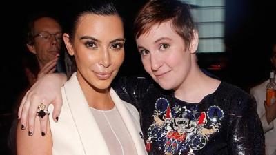 Lena Dunham Is All About Kim K’s Nude Selfies: “I Love To Look At Them”