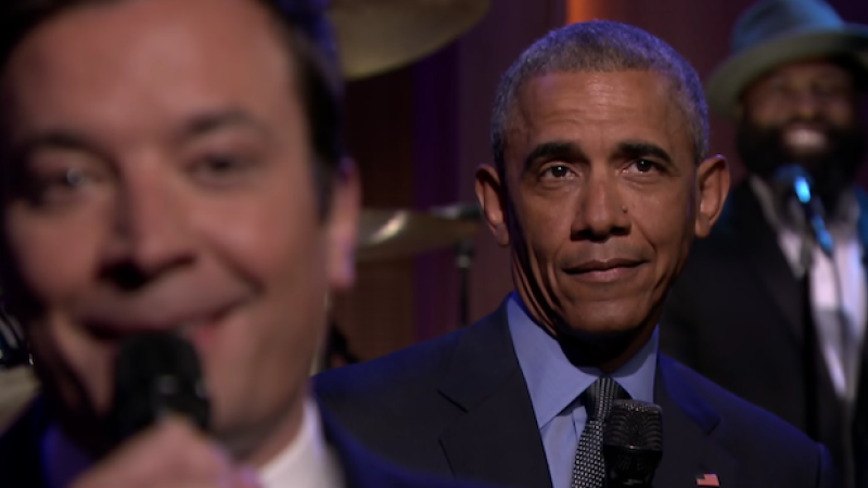 WATCH: Obama’s Final ‘Slow Jam The News’ Is A Presidential Victory Lap
