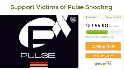 GoFundMe Donates $100,000 To Record-Breaking Campaign For Orlando Victims