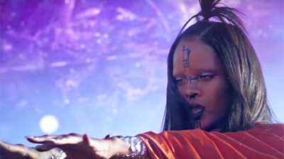 WATCH: Rihanna’s An Alien Babe In New Vid For Star Trek OST ‘Sledgehammer’