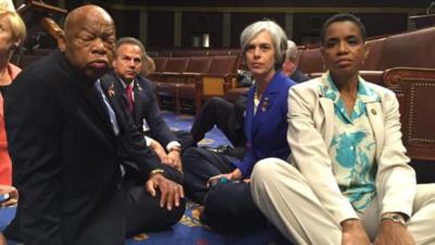 #HoldTheFloor: Democrats Staging Historic Sit-In To Force Vote On Gun Control