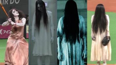 WATCH: The Gals From ‘The Ring’ & ‘The Grudge’ Played Baseball