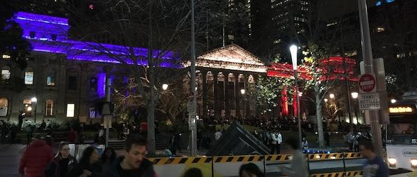 Once Again, Aussie Landmarks Have Lit Up In Solidarity With France