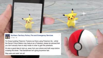 NT Police Issued A Pokemon Catching PSA ‘Cos This Is The World We Live In