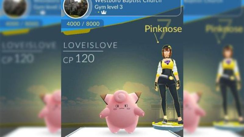 Pokémon GO Players Battle Westboro Baptist Church With ‘Sodomite’ Clefairy