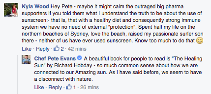 Pete Evans Strikes Again, Tells 1.5M Followers Sunscreen Is “Poisonous”