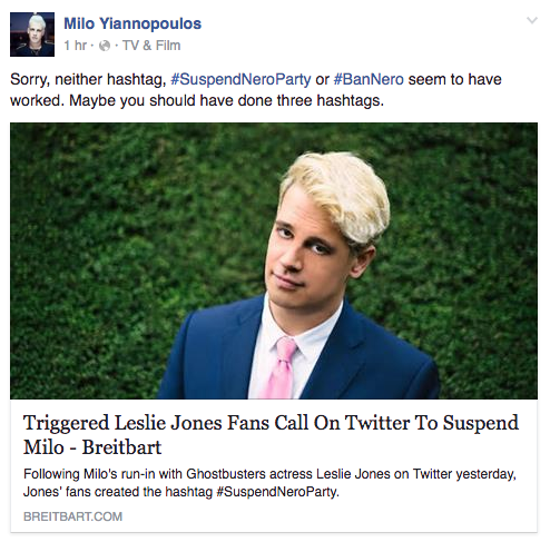 Leslie Jones’ #1 Troll Cops Twitter Ban 1 Hour After Bragging He Wasn’t
