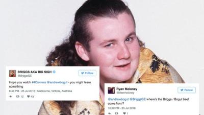 Andrew Bogut & Briggs Are Biffing On Twitter & Toadfish Rebecchi’s Involved