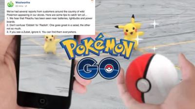 Woolies Has The Hot Tips On Where To Do Your Pokemon GO Hunting In-Store