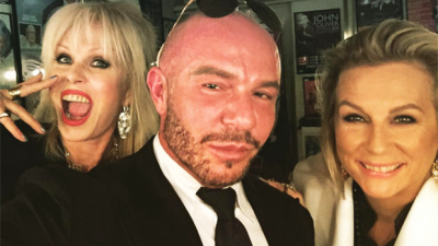Alex Perry Made An Extremely Bizarre Speech At The ‘Ab Fab’ Premiere