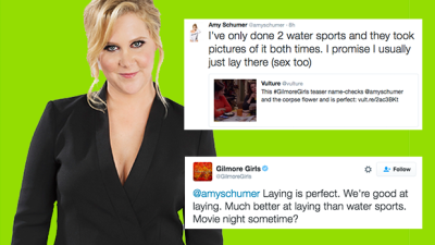Amy Schumer Is Just Dang Thrilled With Her ‘Gilmore Girls’ Trailer Shoutout
