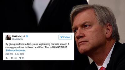 Nakkiah Lui Leads Charge Of People Wanting Andrew Bolt Cut From FODI