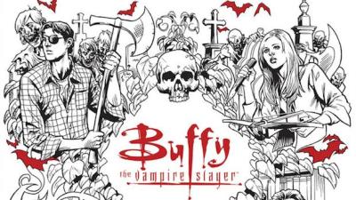 SLAY KWEEN: A ‘Buffy The Vampire Slayer’ Adult Colouring Book Is Coming