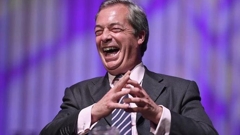 Brexit Campaigner Nigel Farage Quits After Winning Like Some EU Terminator