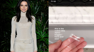 Kendall Jenner Has Apparently Never Seen A Coke Baggie Before Lol Yeh Ok M8