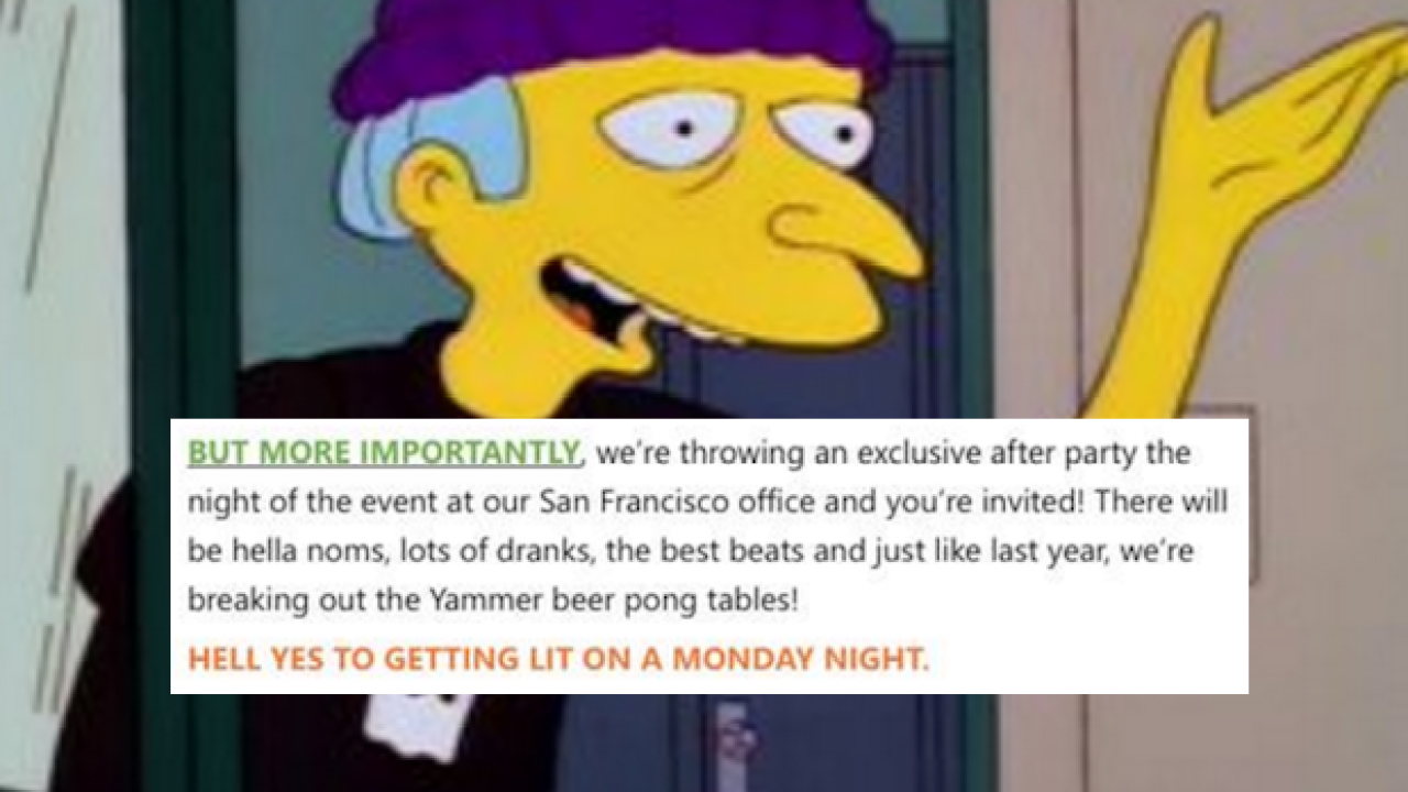 Microsoft Entice “Bae Interns” With “Getting Lit” In A Bung Official Email