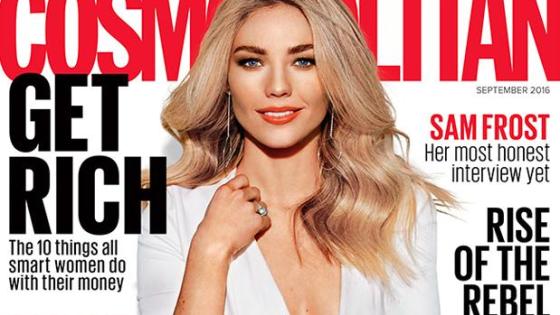Human Sunbeam Sam Frost Talks Paparzzi Hounds In 1st Major Solo Mag Cover