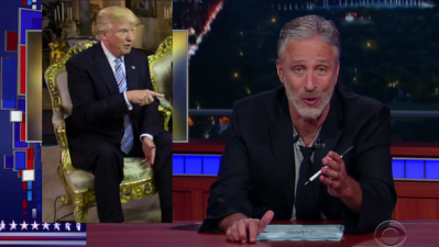 WATCH: Hypocritical Trump Coverage Evokes 12 Mins Of Vintage Jon Stewart