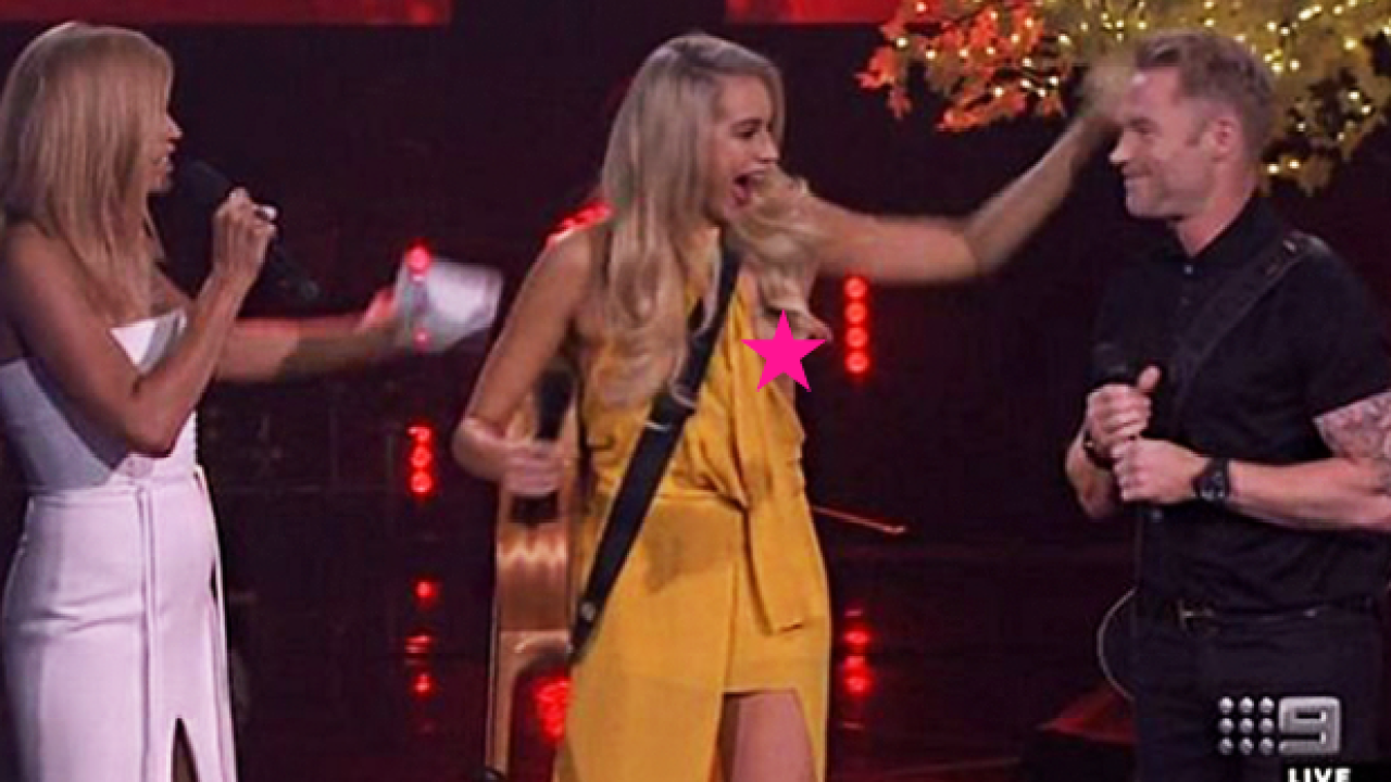 ‘The Voice’ Contestant Who Flashed Her Nip On TV Is Taking It Like A Champ