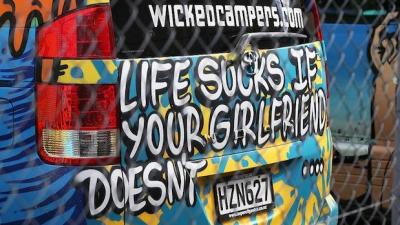 QLD Plans To Deregister Wicked Campers’ Vans If They Breach Ad Standards